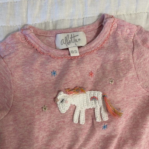 Albetta unicorn onesie - Picture 1 of 2